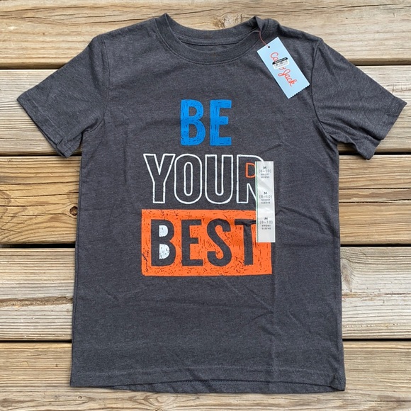 Cat & Jack "Be Your Best" T-Shirt - Picture 1 of 2